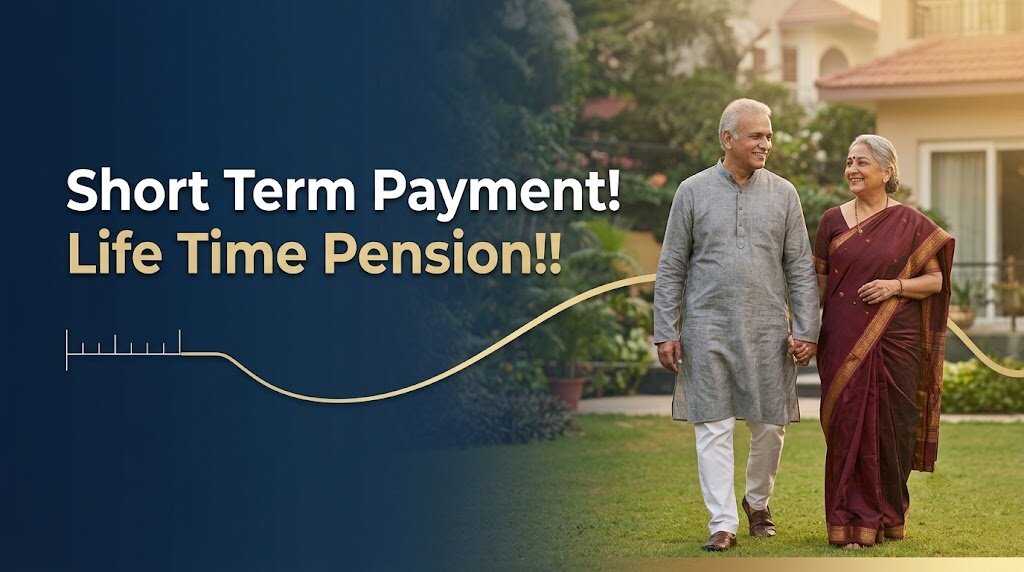 Short Term Payment! Life Time Pension!!